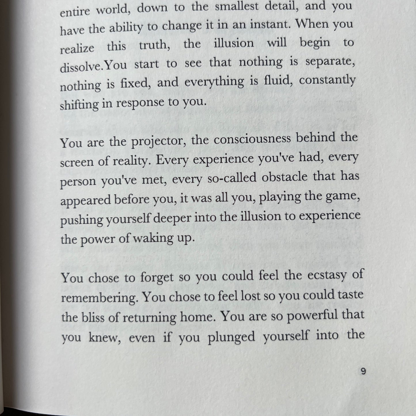 The World is as You Are