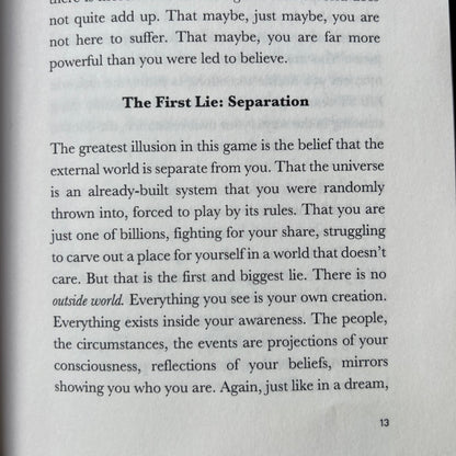 The World is as You Are