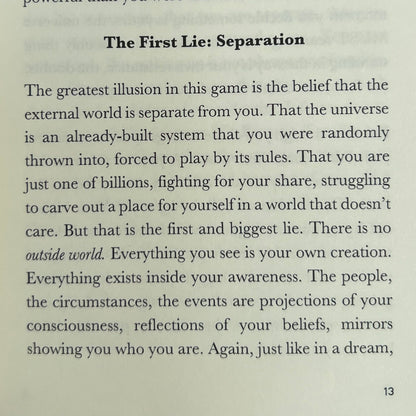 The World is as You Are