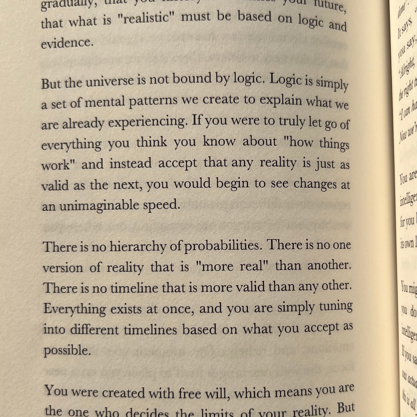 The World is as You Are