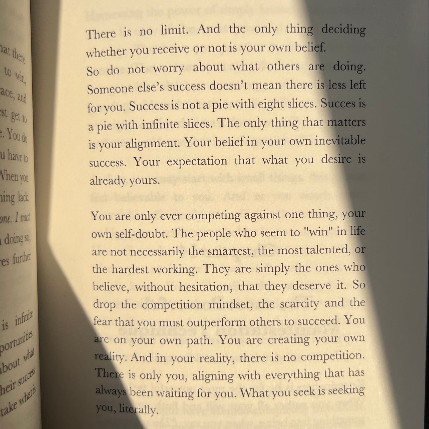 The World is as You Are